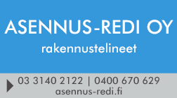 Asennus-Redi Oy logo